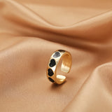 Wholesale Jewelry New Colorful Ring for Women Glossy Dripping Love Heart Rings Peach Heart Ring Exquisite Wild Trend Jewelry daiiibabyyy