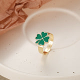Wholesale Jewelry New Colorful Ring for Women Glossy Dripping Love Heart Rings Peach Heart Ring Exquisite Wild Trend Jewelry daiiibabyyy