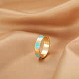 Wholesale Jewelry New Colorful Ring for Women Glossy Dripping Love Heart Rings Peach Heart Ring Exquisite Wild Trend Jewelry daiiibabyyy