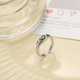 Wholesale Jewelry New Colorful Ring for Women Glossy Dripping Love Heart Rings Peach Heart Ring Exquisite Wild Trend Jewelry daiiibabyyy