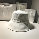 Japanese Bucket Hat Women Summer Outdoor Travel Fishing Sun Hats Bob Cotton Letter Embroidery Panama Fisherman Hat Basin Caps daiiibabyyy