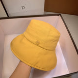 Japanese Bucket Hat Women Summer Outdoor Travel Fishing Sun Hats Bob Cotton Letter Embroidery Panama Fisherman Hat Basin Caps daiiibabyyy
