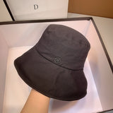 Japanese Bucket Hat Women Summer Outdoor Travel Fishing Sun Hats Bob Cotton Letter Embroidery Panama Fisherman Hat Basin Caps daiiibabyyy