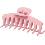 Hot Sale Solid Color Claw Clip Large Barrette Crab Hair Claws Bath Clip Ponytail Clip For Women Girls Hair Accessories Gift daiiibabyyy