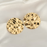 New Fashion Gold Color Metal Drop Earrings Stainless Steel Simple Knot Twist Earrings For Women Statement Jewelry  Pendiente daiiibabyyy