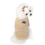 Warm Fleece Pet Clothes Cute Fruit Print Coat Small Medium Dog Cat Shirt Jacket Teddy French Bulldog Chihuahua Winter Outfit daiiibabyyy