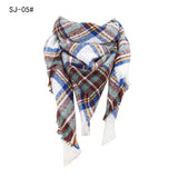 Designer 2021 Knitted Spring Winter Women Scarf Plaid Warm Cashmere Scarves Shawls Luxury Brand Neck Bandana Pashmina Lady Wrap daiiibabyyy