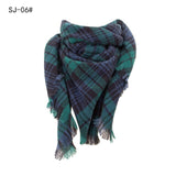Designer 2021 Knitted Spring Winter Women Scarf Plaid Warm Cashmere Scarves Shawls Luxury Brand Neck Bandana Pashmina Lady Wrap daiiibabyyy