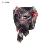 Designer 2021 Knitted Spring Winter Women Scarf Plaid Warm Cashmere Scarves Shawls Luxury Brand Neck Bandana Pashmina Lady Wrap daiiibabyyy