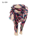 Designer 2021 Knitted Spring Winter Women Scarf Plaid Warm Cashmere Scarves Shawls Luxury Brand Neck Bandana Pashmina Lady Wrap daiiibabyyy