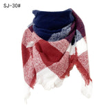 Designer 2021 Knitted Spring Winter Women Scarf Plaid Warm Cashmere Scarves Shawls Luxury Brand Neck Bandana Pashmina Lady Wrap daiiibabyyy