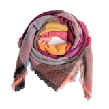 Designer 2021 Knitted Spring Winter Women Scarf Plaid Warm Cashmere Scarves Shawls Luxury Brand Neck Bandana Pashmina Lady Wrap daiiibabyyy