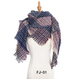 Designer 2021 Knitted Spring Winter Women Scarf Plaid Warm Cashmere Scarves Shawls Luxury Brand Neck Bandana Pashmina Lady Wrap daiiibabyyy