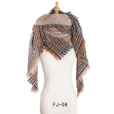 Designer 2021 Knitted Spring Winter Women Scarf Plaid Warm Cashmere Scarves Shawls Luxury Brand Neck Bandana Pashmina Lady Wrap daiiibabyyy