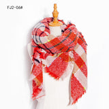 Designer 2021 Knitted Spring Winter Women Scarf Plaid Warm Cashmere Scarves Shawls Luxury Brand Neck Bandana Pashmina Lady Wrap daiiibabyyy