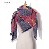 Designer 2021 Knitted Spring Winter Women Scarf Plaid Warm Cashmere Scarves Shawls Luxury Brand Neck Bandana Pashmina Lady Wrap daiiibabyyy