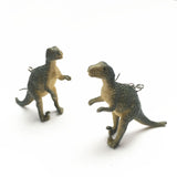 1 Pair Cute Animal Bite Earring Cartoon Soft Clay Animal Earrings Tyrannosaurus Bite Earrings Dinosaur Earrings Party Fun Gifts daiiibabyyy