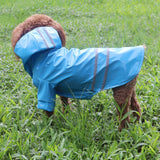 Pet Cat Dog Raincoat Hooded Puppy Small Dog Rain Coat PU Reflective Waterproof Jacket for Dogs Dog Clothes Outdoor Wholesale daiiibabyyy