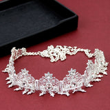 Sunspicems Algeria Jewelry Headband Bride Crown Head Dress Bridal Tiara Princess Queen Diadem Party Wedding Hair Bijoux Gift daiiibabyyy