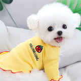 2021 Puppy Green Dinosaur Clothes Summer Thin Dog Vest Four-legged Breathable Pullover Soft Pet Clothes Dog Products daiiibabyyy