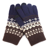 Men Women's Cashmere Knitted Winter Gloves Cashmere Knitted Women Autumn Winter Warm Thick Gloves Touch Screen Skiing Gloves daiiibabyyy
