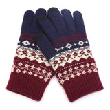 Men Women's Cashmere Knitted Winter Gloves Cashmere Knitted Women Autumn Winter Warm Thick Gloves Touch Screen Skiing Gloves daiiibabyyy