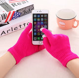 Men Women's Cashmere Knitted Winter Gloves Cashmere Knitted Women Autumn Winter Warm Thick Gloves Touch Screen Skiing Gloves daiiibabyyy
