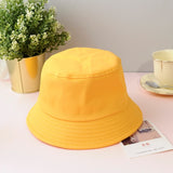 Sparsil Unisex Summer Foldable Bucket Hat Women Outdoor Sunscreen Cotton Fishing Hunting Cap Men Basin Chapeau Sun Prevent Hats daiiibabyyy
