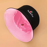 Sparsil Unisex Summer Foldable Bucket Hat Women Outdoor Sunscreen Cotton Fishing Hunting Cap Men Basin Chapeau Sun Prevent Hats daiiibabyyy
