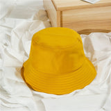 Sparsil Unisex Summer Foldable Bucket Hat Women Outdoor Sunscreen Cotton Fishing Hunting Cap Men Basin Chapeau Sun Prevent Hats daiiibabyyy