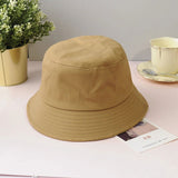 Sparsil Unisex Summer Foldable Bucket Hat Women Outdoor Sunscreen Cotton Fishing Hunting Cap Men Basin Chapeau Sun Prevent Hats daiiibabyyy