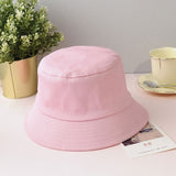 Sparsil Unisex Summer Foldable Bucket Hat Women Outdoor Sunscreen Cotton Fishing Hunting Cap Men Basin Chapeau Sun Prevent Hats daiiibabyyy