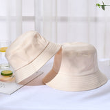 Sparsil Unisex Summer Foldable Bucket Hat Women Outdoor Sunscreen Cotton Fishing Hunting Cap Men Basin Chapeau Sun Prevent Hats daiiibabyyy