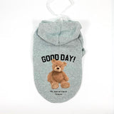 2021 Winter New Dog Clothes Cute Cartoon Bear Dog Hoodies Pet Clothes For Small Large Dogs Ins Warm Dog Clothing Puppy Costume daiiibabyyy