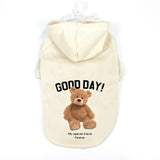 2021 Winter New Dog Clothes Cute Cartoon Bear Dog Hoodies Pet Clothes For Small Large Dogs Ins Warm Dog Clothing Puppy Costume daiiibabyyy