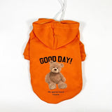 2021 Winter New Dog Clothes Cute Cartoon Bear Dog Hoodies Pet Clothes For Small Large Dogs Ins Warm Dog Clothing Puppy Costume daiiibabyyy