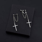 Fashion Earring For Women Cross Drop Earrings Puck Rock Vintage Crystal Ear Cuff Girls Jewerly Cool Butterfly Bohemia 2021Trend daiiibabyyy