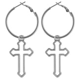 Fashion Earring For Women Cross Drop Earrings Puck Rock Vintage Crystal Ear Cuff Girls Jewerly Cool Butterfly Bohemia 2021Trend daiiibabyyy