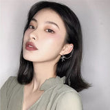 Fashion Earring For Women Cross Drop Earrings Puck Rock Vintage Crystal Ear Cuff Girls Jewerly Cool Butterfly Bohemia 2021Trend daiiibabyyy
