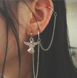 Fashion Earring For Women Cross Drop Earrings Puck Rock Vintage Crystal Ear Cuff Girls Jewerly Cool Butterfly Bohemia 2021Trend daiiibabyyy