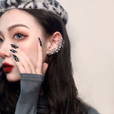 Fashion Earring For Women Cross Drop Earrings Puck Rock Vintage Crystal Ear Cuff Girls Jewerly Cool Butterfly Bohemia 2021Trend daiiibabyyy