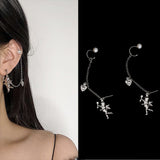 Fashion Earring For Women Cross Drop Earrings Puck Rock Vintage Crystal Ear Cuff Girls Jewerly Cool Butterfly Bohemia 2021Trend daiiibabyyy