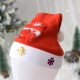 Merry Christmas Hat Light Up LED New Year Navidad  Cap Snowman ElK Santa Claus Hats For Kids Children Adult Xmas Gift Decoration daiiibabyyy