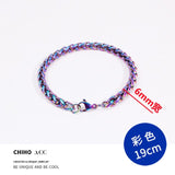 Women's Ins High-Grade Retro Korean Style Titanium Steel Bracelet Boy Korean Style Simple Personality Bracelet Couple daiiibabyyy