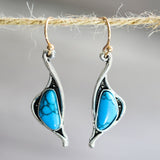 Vintage Indian Tribal Green Resin Dangle Earrings Bohemian Big Long Hollow Drop  For Women  Hippie Jewelry O5E680 daiiibabyyy