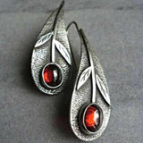 Vintage Indian Tribal Green Resin Dangle Earrings Bohemian Big Long Hollow Drop  For Women  Hippie Jewelry O5E680 daiiibabyyy