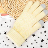 Cute Rabbit Wool Gloves Female Winter Mittens Factory Outlet Fur Gloves Fingerless Gloves Winter Gloves Women Girls Mittens 2021 daiiibabyyy