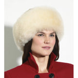 Hirigin Winter Women Fashion Russian Thick Warm Beanies Fluffy Fake Faux Fur Hat Empty Top Hat Headscarf daiiibabyyy