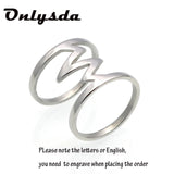 Gold Rings 2021 Trend Korean Lover Massive Lightning Anel For Man Women Jewelry Couple&Wedding Gift to girlfriend daiiibabyyy