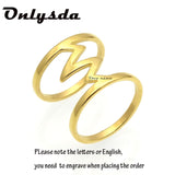 Gold Rings 2021 Trend Korean Lover Massive Lightning Anel For Man Women Jewelry Couple&Wedding Gift to girlfriend daiiibabyyy